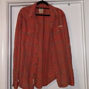 Western style long sleeve button down